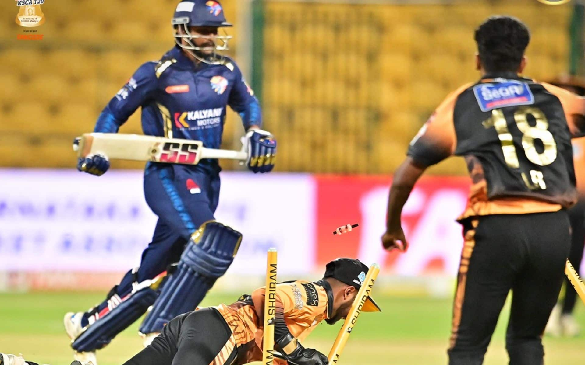 First-Ever Triple Super Over In Cricket History Unfolds At RCB's Home Ground In Maharaja Trophy 2024